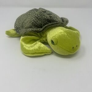 Dream 9" Green Sea Turtle Hand Puppet Plush Ocean Stuffed Animal Toy